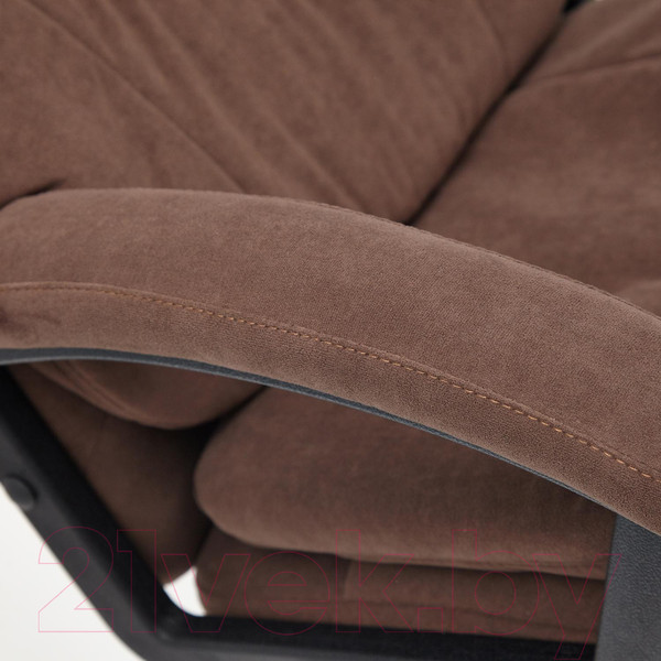 Изображение товара Кресло офисное Tetchair Comfort LT флок (коричневый)