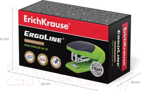 Изображение товара Степлер Erich Krause ErgoLine / 46150