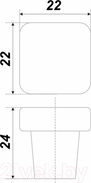 Изображение товара Ручка для мебели Boyard RC022MBSG.4