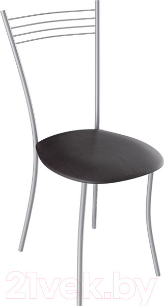 Изображение товара Стул ТриЯ Хлоя-М СРП-087С (эмаль бриллиант/коричневый Santorini 0429)