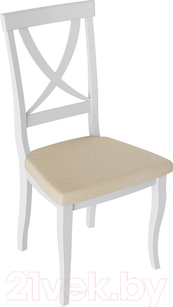 Изображение товара Стул ТриЯ Лион 2 (белый матовый/ткань №108)