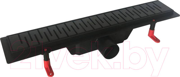 Изображение товара Трап для душа Styron Medium STY-M-40-FF (черный)