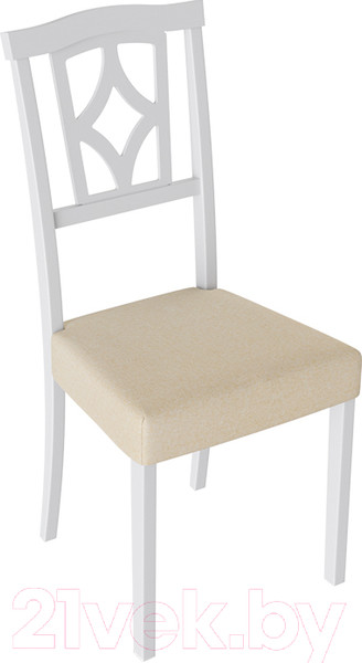 Изображение товара Стул ТриЯ Сити 3 (белый матовый/ткань №108)