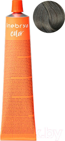 Изображение товара Крем-краска для волос Inebrya На семенах льна и алоэ вера 8/11 (100мл, светлый блонд интенсивный пепельный)