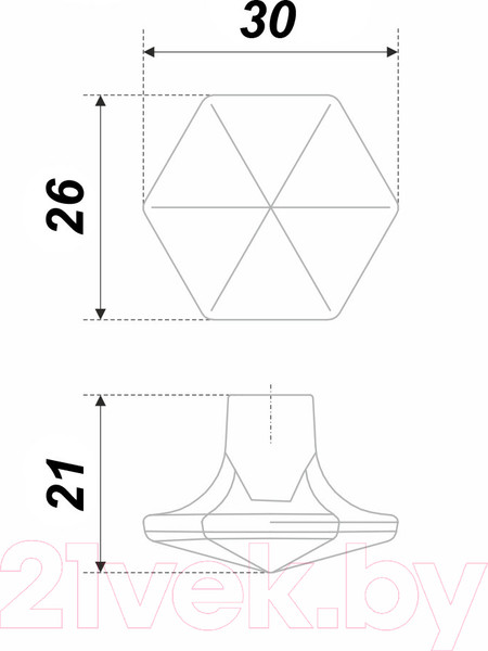 Изображение товара Ручка для мебели Boyard Marco RC505AP.1