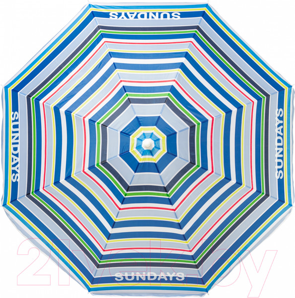Изображение товара Зонт пляжный Sundays HYB1811 (синий/белый)
