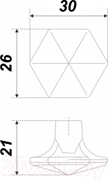 Изображение товара Ручка для мебели Boyard Marco RC505MAB.1