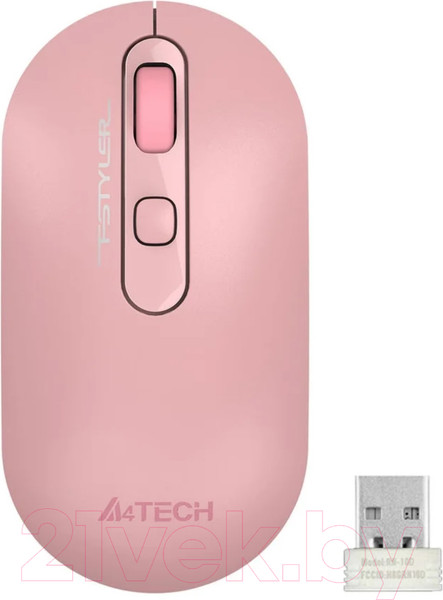 Изображение товара Мышь A4Tech Fstyler FG20 (розовый)
