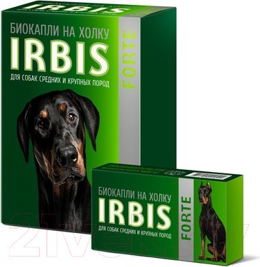 Изображение товара Капли от блох IRBIS На холку / 254001063
