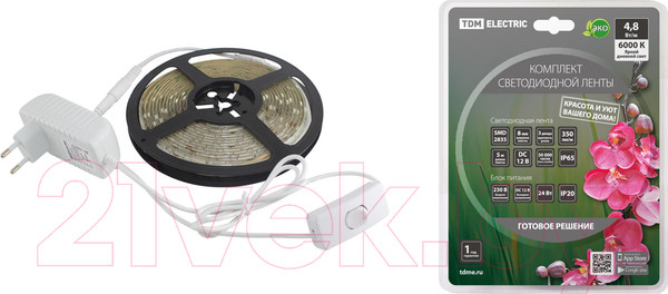 Изображение товара Светодиодная лента TDM SQ0331-0232