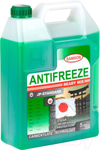Изображение товара Антифриз SAMSON JP-Standard (5кг, зеленый)