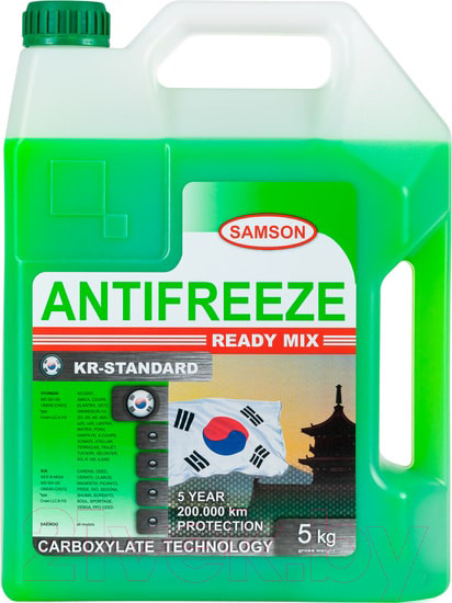 Изображение товара Антифриз SAMSON KR-Standard (5кг, зеленый)
