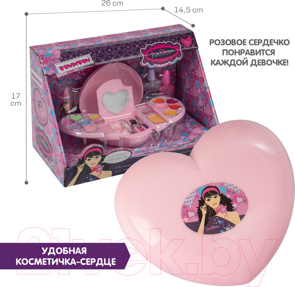 Изображение товара Набор детской декоративной косметики Bondibon Eva Moda ВВ4760