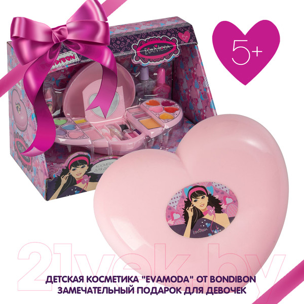 Изображение товара Набор детской декоративной косметики Bondibon Eva Moda ВВ4760