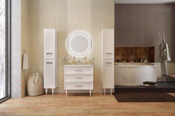 Изображение товара Ванна акриловая 1Марка Gracia 170x100 L (с каркасом и экраном)