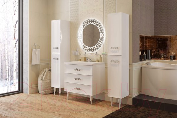 Изображение товара Ванна акриловая 1Марка Gracia 170x100 L (с каркасом и экраном)