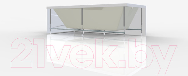 Изображение товара Ванна акриловая 1Марка Raguza 190x90 (с каркасом)