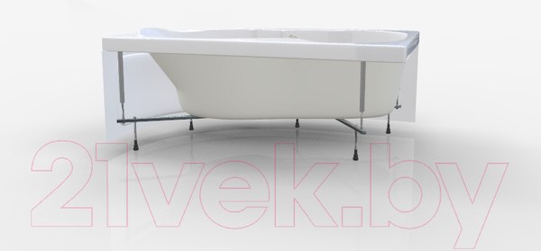 Изображение товара Ванна акриловая 1Марка Aura 150x105 L (с каркасом)