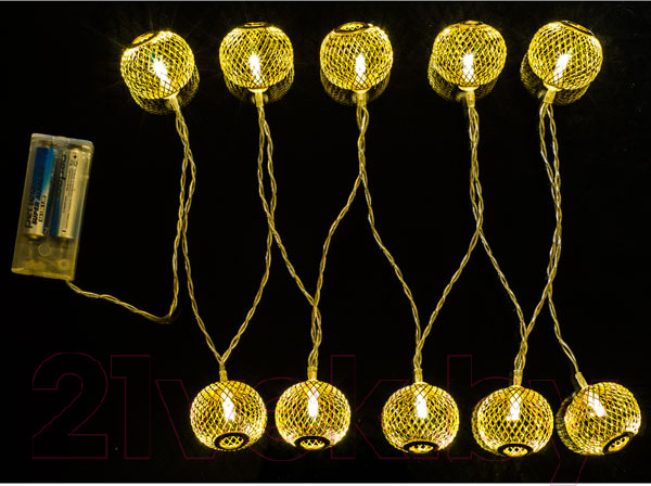 Изображение товара Светодиодная гирлянда Perfeo Шар 1 / PF_A4913