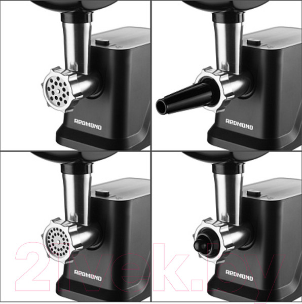 Изображение товара Мясорубка электрическая Redmond RMG-1239 (черный)
