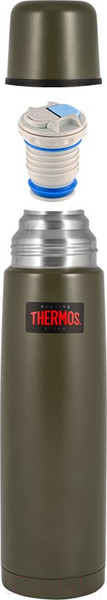 Изображение товара Термос для напитков Thermos FBB-750AG / 673466 (750мл, армейский зеленый)