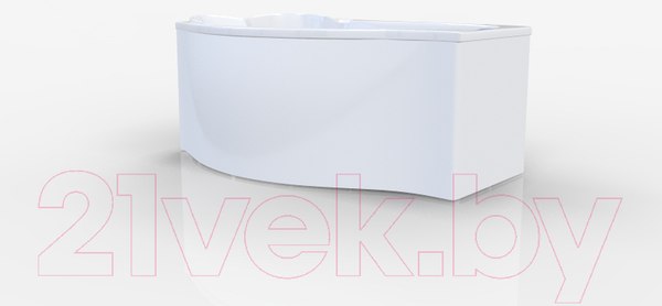 Изображение товара Ванна акриловая 1Марка Gracia 150x90 L (с каркасом и экраном)