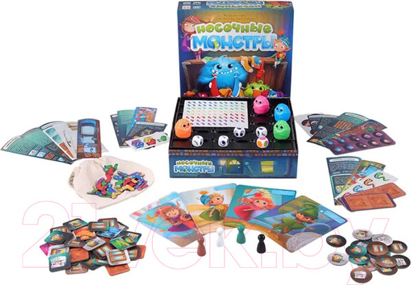 Изображение товара Настольная игра Стиль Жизни Носочные монстры / УТ100028401