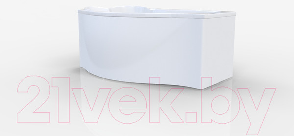 Изображение товара Ванна акриловая 1Марка Gracia 150x90 R (с каркасом и экраном)