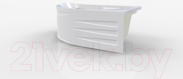 Изображение товара Ванна акриловая 1Марка Diana 170x105 L (с каркасом и экраном)