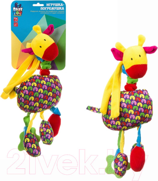 Изображение товара Прорезыватель для зубов Bondibon Жираф / ВВ1295