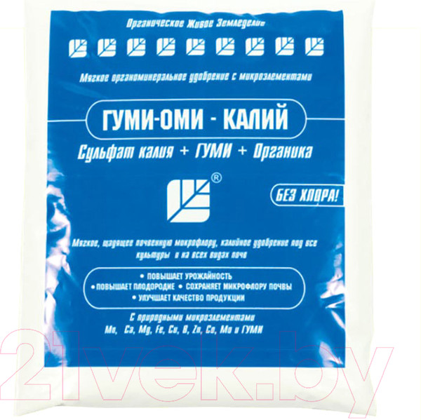 Изображение товара Удобрение ОЖЗ Гуми-ОМИ. Калий Сульфат калия (500гр)