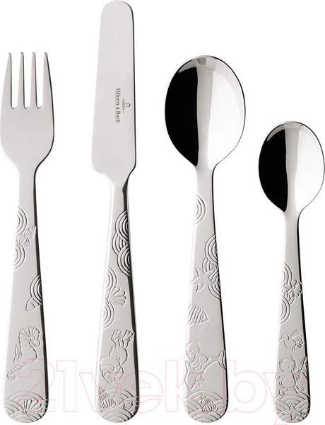 Изображение товара Набор столовых приборов Villeroy & Boch Happy as a Bear / 12-6530-2091 (4пр)
