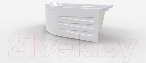Изображение товара Ванна акриловая 1Марка Diana 160x100 L (с каркасом и экраном)