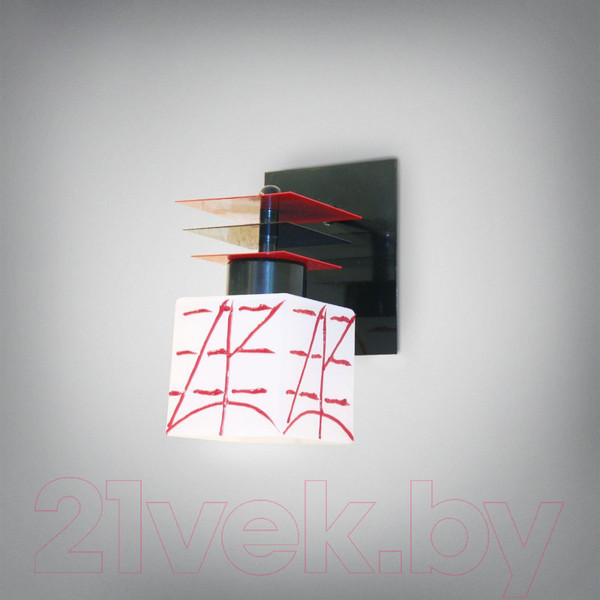 Изображение товара Бра N&B Light Пиастра 7401 НББ (черный/красный)