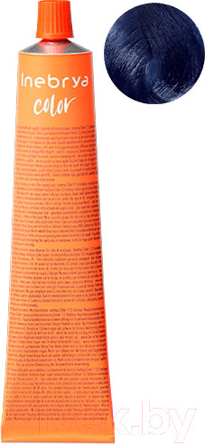 Изображение товара Крем-краска для волос Inebrya На семенах льна и алоэ вера (100мл, корректор синий)