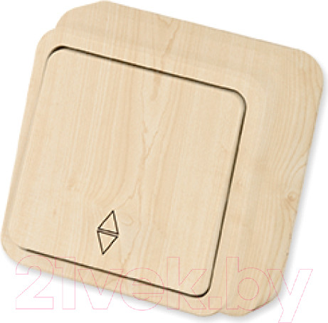 Изображение товара Выключатель Gunsan Misya 01 05 23 00 100 107 (клен)