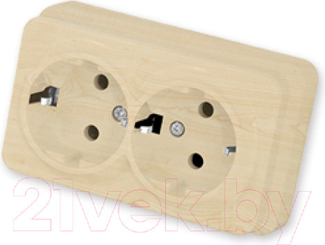 Изображение товара Розетка Gunsan Misya 01 05 23 00 100 150 (клен)