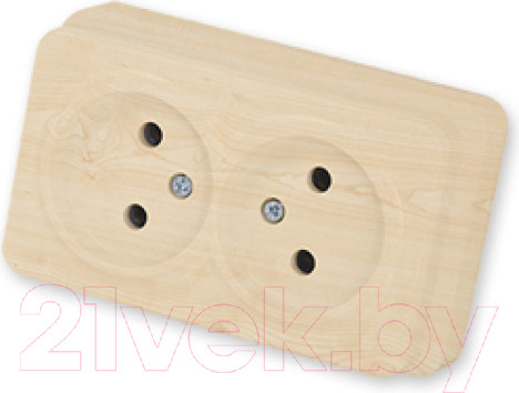 Изображение товара Розетка Gunsan Misya 01 05 23 00 100 149 (клен)