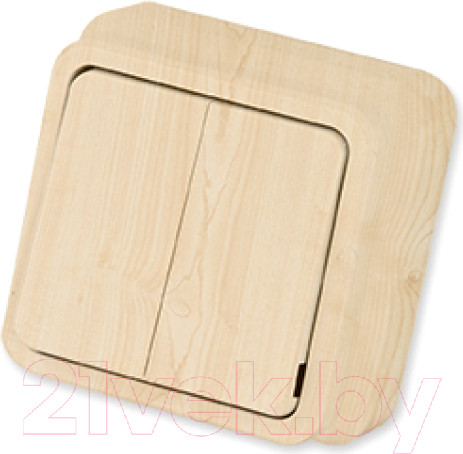 Изображение товара Выключатель Gunsan Misya 01 05 23 00 100 103 (клен)