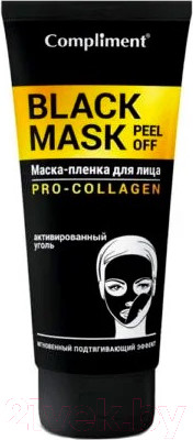 Изображение товара Маска-пленка для лица Compliment Black Mask Pro-Collagen (80мл)