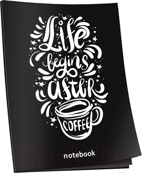 Изображение товара Записная книжка Попурри Life Begins After Coffee