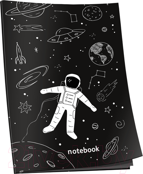 Изображение товара Записная книжка Попурри Космонавт
