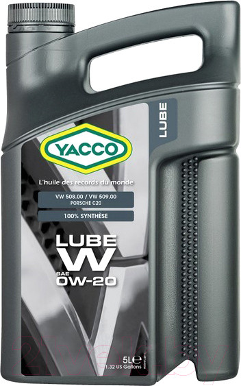 Изображение товара Моторное масло Yacco Lube W 0W20 (5л)