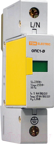 Изображение товара Ограничитель перенапряжения TDM SQ0201-0009