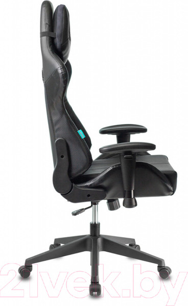 Изображение товара Кресло геймерское Бюрократ Zombie Viking 5 Aero Black Edition (искусственная кожа черный)