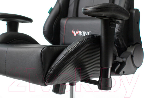 Изображение товара Кресло геймерское Бюрократ Zombie Viking 5 Aero Black Edition (искусственная кожа черный)