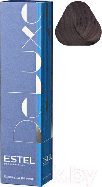 Изображение товара Крем-краска для волос Estel De Luxe 7/61 (русый фиолетово-пепельный)