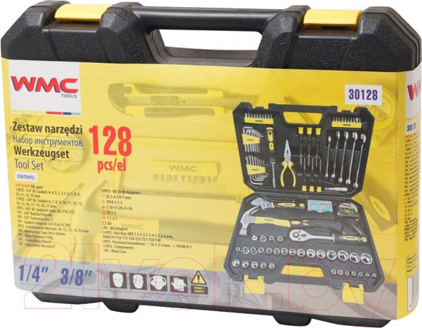 Изображение товара Универсальный набор инструментов WMC Tools 30128(48133)
