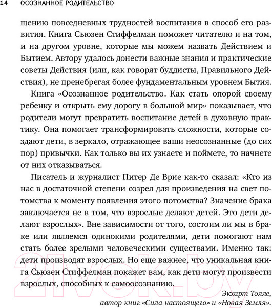 Изображение товара Книга Эксмо Осознанное родительство. Как стать опорой своему ребенку (Стиффелман С.)