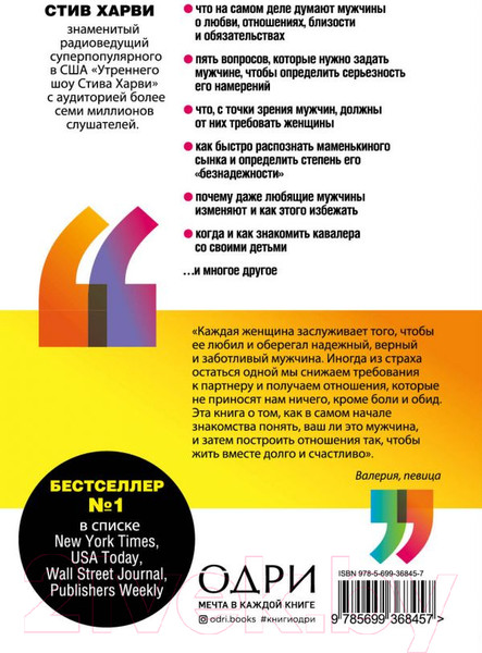 Изображение товара Книга Эксмо Поступай как женщина, думай как мужчина (Харви С.)